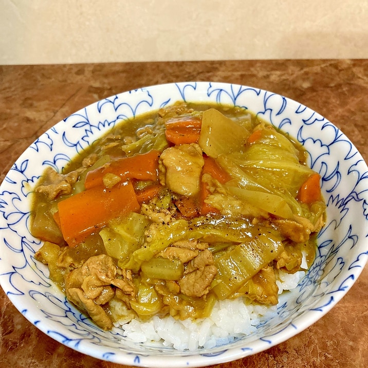 ♦️中華カレー八宝菜